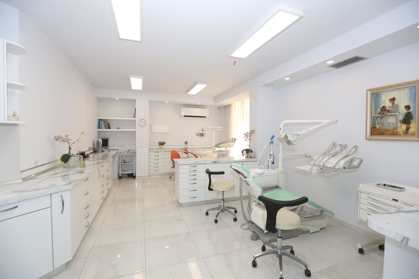 Sterilization and hygiene area