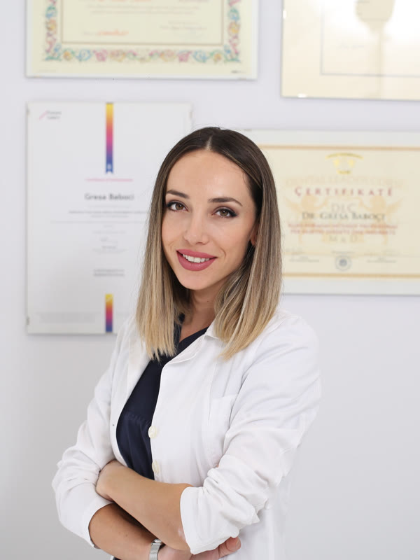 Portrait of Dr. Gresa Baboci
